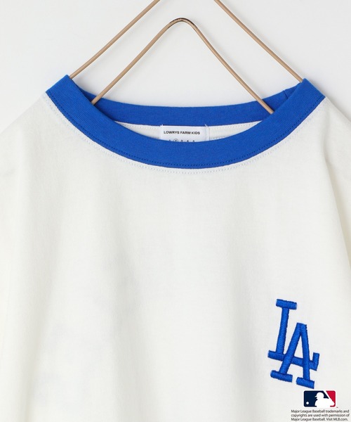 LOWRYS FARM（ローリーズファーム）の「ＭＬＢＳＳＴ　 579537（Tシャツ/カットソー・キッズ・ネイビー/シルバー/グリーン/ブラウン系その他・110cm/120cm/130cm/140cm/150cm）」の6枚目の写真