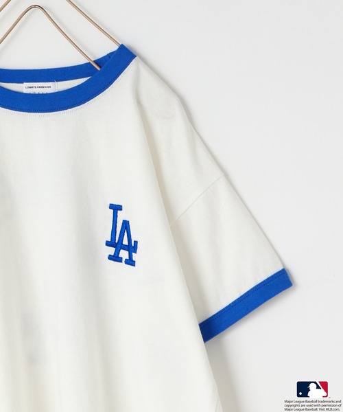 LOWRYS FARM（ローリーズファーム）の「ＭＬＢＳＳＴ　 579537（Tシャツ/カットソー・キッズ・ネイビー/シルバー/グリーン/ブラウン系その他・110cm/120cm/130cm/140cm/150cm）」の8枚目の写真