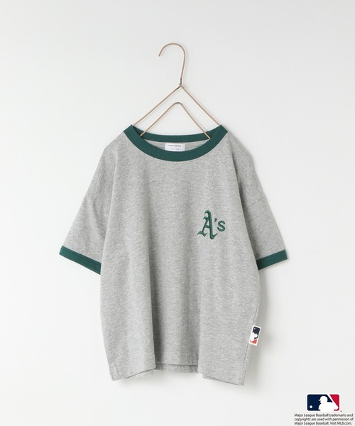 LOWRYS FARM（ローリーズファーム）の「ＭＬＢＳＳＴ　 579537（Tシャツ/カットソー・キッズ・ネイビー/シルバー/グリーン/ブラウン系その他・110cm/120cm/130cm/140cm/150cm）」の15枚目の写真