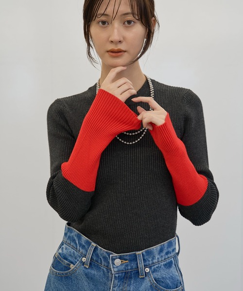 model：H166　着用サイズ：F