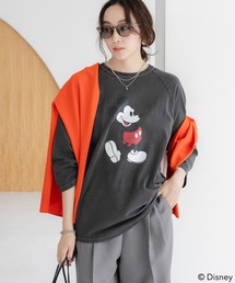 Elura | 【GOODROCKSPEED】別注 /Mickey/プリント7分Tシャツ /590662(Tシャツ/カットソー)