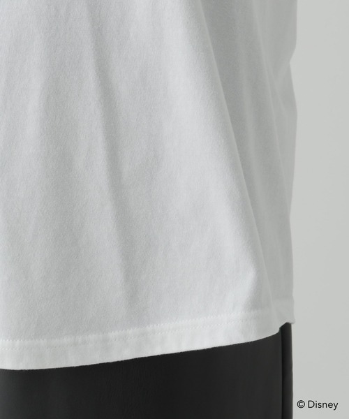 Elura（エルーラ）の「【GOODROCKSPEED】別注 /Mickey/プリント7分Tシャツ /590662（Tシャツ/カットソー・レディース・ブラウン/チャコールグレー/ホワイト・FREE）」の16枚目の写真