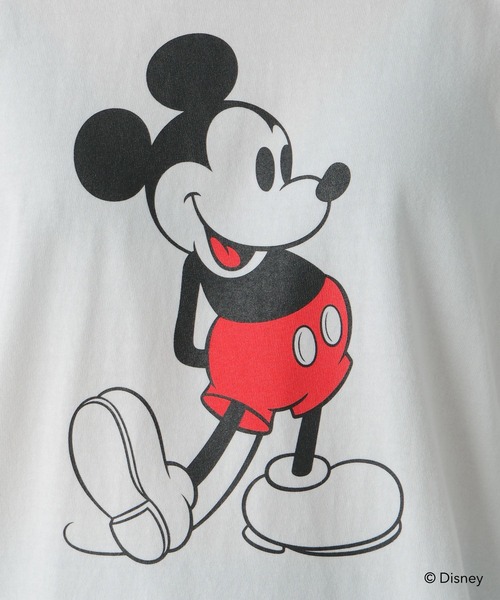 Elura（エルーラ）の「【GOODROCKSPEED】別注 /Mickey/プリント7分Tシャツ /590662（Tシャツ/カットソー・レディース・ブラウン/チャコールグレー/ホワイト・FREE）」の15枚目の写真