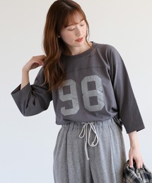 ナンバリングフットボールTee
