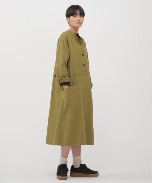MHL.（エムエイチエル）の「SOFT COTTON CHINO（ワンピース