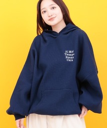 Orale! バックロゴニットフーディー