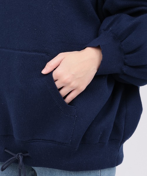 チチカカ（チチカカ）の「Orale! バックロゴニットフーディー（ニット/セーター・レディース・ネイビー/ボルドー/ライトグレー・FREE）」の19枚目の写真