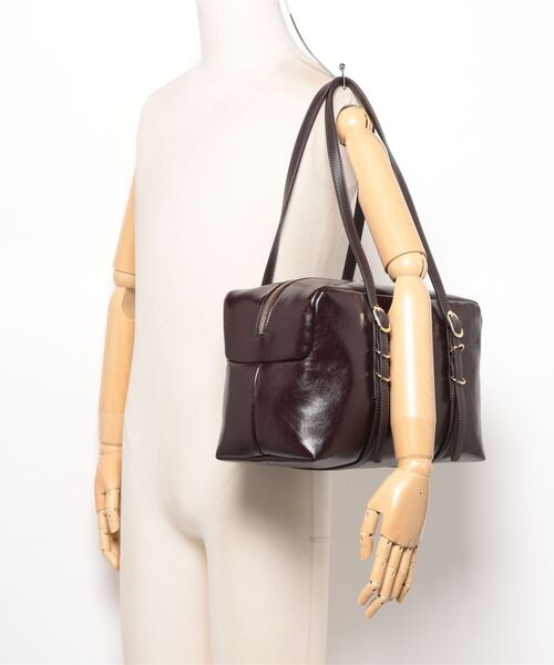 EVRIS（エヴリス）の「【EVRIS / エヴリス】 SUNNY　Wベルトラージハンドバッグ（ハンドバッグ・レディース・ダークブラウン/レオパード/ブラック・FREE）」の19枚目の写真