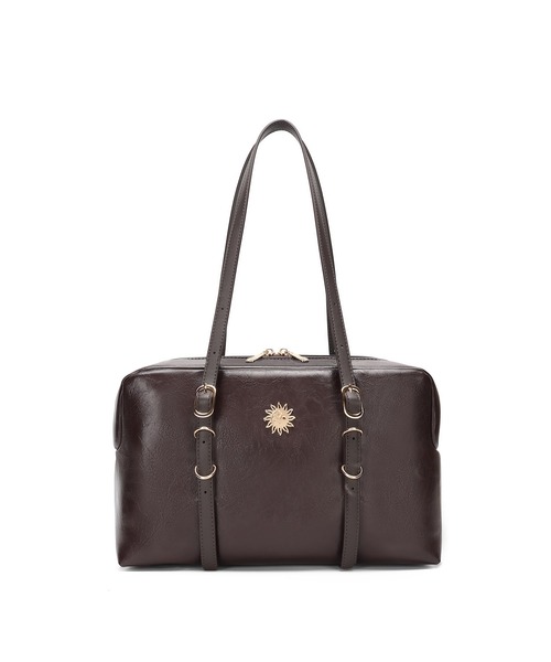 EVRIS（エヴリス）の「【EVRIS / エヴリス】 SUNNY　Wベルトラージハンドバッグ（ハンドバッグ・レディース・ダークブラウン/レオパード/ブラック・FREE）」の2枚目の写真