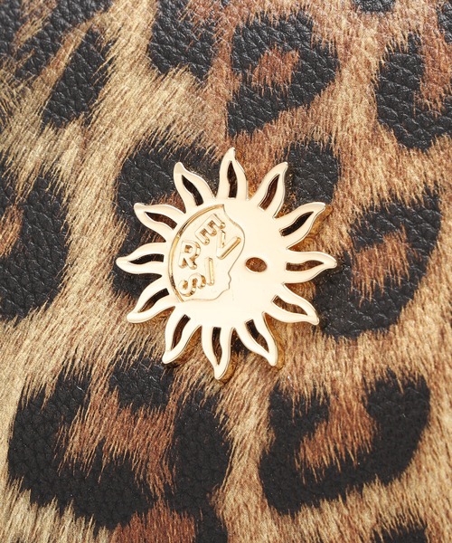 EVRIS（エヴリス）の「【EVRIS / エヴリス】 SUNNY　Wベルトラージハンドバッグ（ハンドバッグ・レディース・ダークブラウン/レオパード/ブラック・FREE）」の7枚目の写真