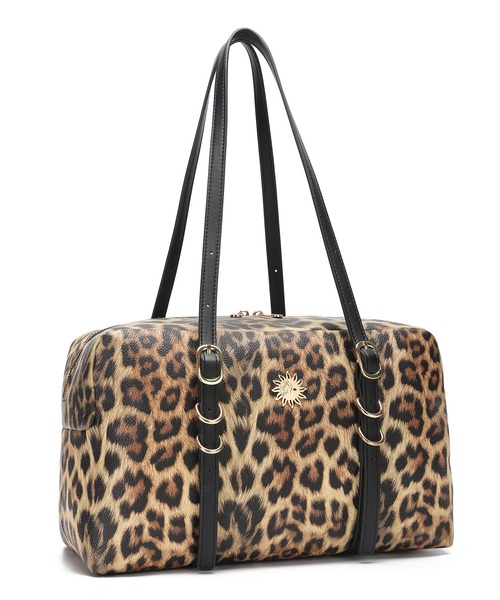 EVRIS（エヴリス）の「【EVRIS / エヴリス】 SUNNY　Wベルトラージハンドバッグ（ハンドバッグ・レディース・ダークブラウン/レオパード/ブラック・FREE）」の9枚目の写真