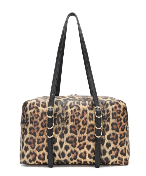 EVRIS（エヴリス）の「【EVRIS / エヴリス】 SUNNY　Wベルトラージハンドバッグ（ハンドバッグ・レディース・ダークブラウン/レオパード/ブラック・FREE）」の13枚目の写真