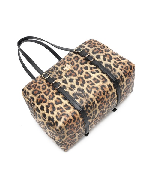 EVRIS（エヴリス）の「【EVRIS / エヴリス】 SUNNY　Wベルトラージハンドバッグ（ハンドバッグ・レディース・ダークブラウン/レオパード/ブラック・FREE）」の14枚目の写真