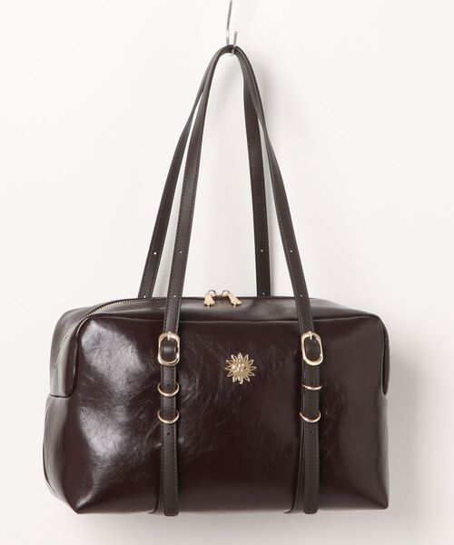 EVRIS（エヴリス）の「【EVRIS / エヴリス】 SUNNY　Wベルトラージハンドバッグ（ハンドバッグ・レディース・ダークブラウン/レオパード/ブラック・FREE）」の21枚目の写真