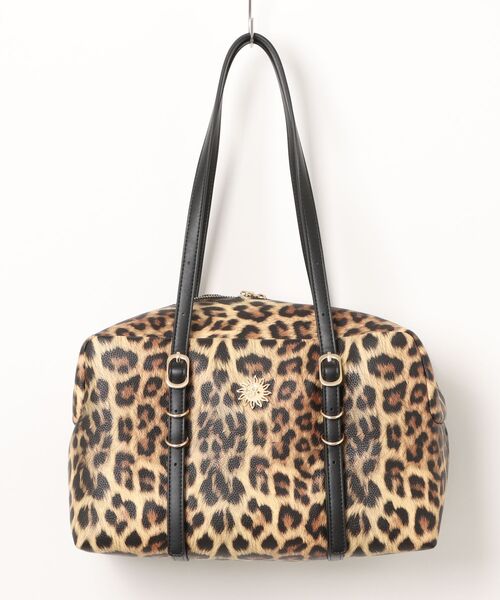 EVRIS（エヴリス）の「【EVRIS / エヴリス】 SUNNY　Wベルトラージハンドバッグ（ハンドバッグ・レディース・ダークブラウン/レオパード/ブラック・FREE）」の22枚目の写真