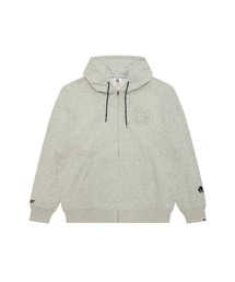 A BATHING APE ジップアップスタジャン Sサイズ グレー A BATHING APE ジップアップスタジャン Sサイズ グレー A