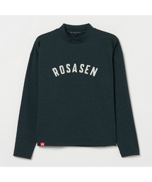 【Rosasen/GOLF】ソロナ 天竺 長袖モックネック