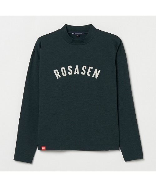 ROSASEN(ロサーセン)の「【Rosasen/GOLF】ソロナ 天竺 長袖モックネック(Tシャツ/カットソー・レディース・ブルー/グリーン・42/40)」の6枚目の写真