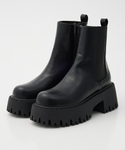 RODEO CROWNS WIDE BOWL（ロデオクラウンズワイドボウル）の「サイドゴアブーツ（ブーツ・レディース・ブラウン/ブラック・SMALL/MEDIUM/LARGE）」の10枚目の写真