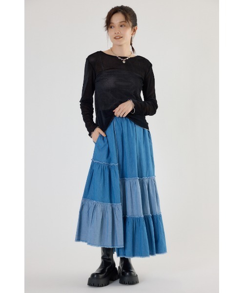 RODEO CROWNS WIDE BOWL（ロデオクラウンズワイドボウル）の「サイドゴアブーツ（ブーツ・レディース・ブラウン/ブラック・SMALL/MEDIUM/LARGE）」の20枚目の写真