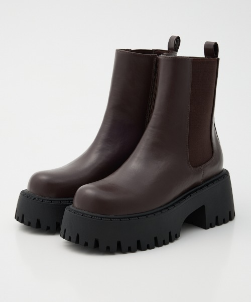 RODEO CROWNS WIDE BOWL（ロデオクラウンズワイドボウル）の「サイドゴアブーツ（ブーツ・レディース・ブラウン/ブラック・SMALL/MEDIUM/LARGE）」の3枚目の写真