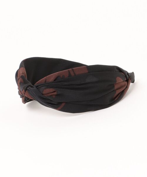 Three Four Time（ｽﾘｰﾌｫｰﾀｲﾑ）の「PLANTプリントカチューシャ（カチューシャ・レディース・ブラウン/グレー/カーキ・FREE）」の8枚目の写真