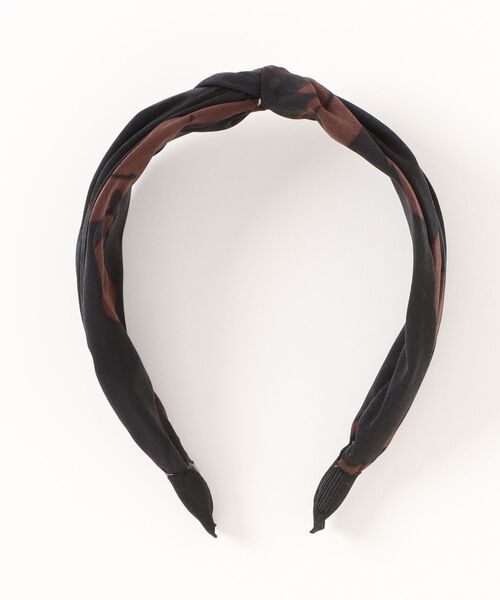 Three Four Time（ｽﾘｰﾌｫｰﾀｲﾑ）の「PLANTプリントカチューシャ（カチューシャ・レディース・ブラウン/グレー/カーキ・FREE）」の10枚目の写真