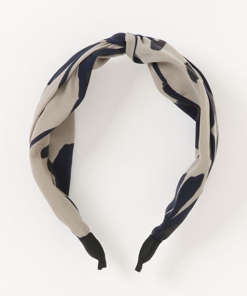 Three Four Time（ｽﾘｰﾌｫｰﾀｲﾑ）の「PLANTプリントカチューシャ（カチューシャ・レディース・ブラウン/グレー/カーキ・FREE）」の9枚目の写真