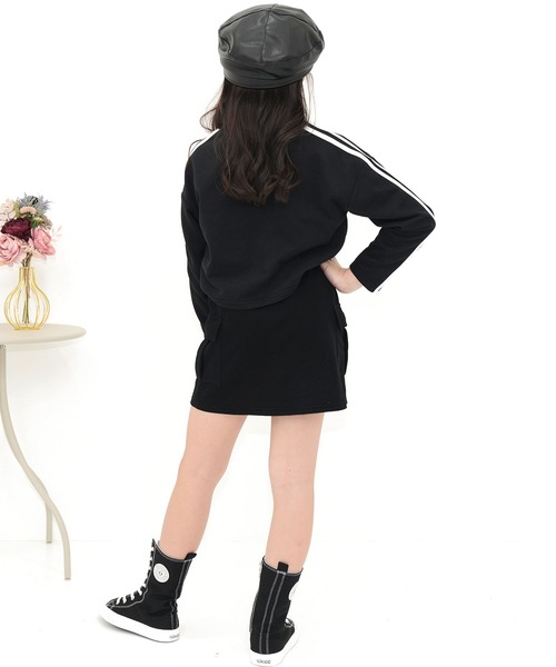 Bee des Bee（ビーデスビー）の「セットアップ（セットアップ・キッズ・杢グレー/ピンク/ブラック×ホワイト・110cm/100cm/140cm/130cm/120cm/150cm）」の12枚目の写真