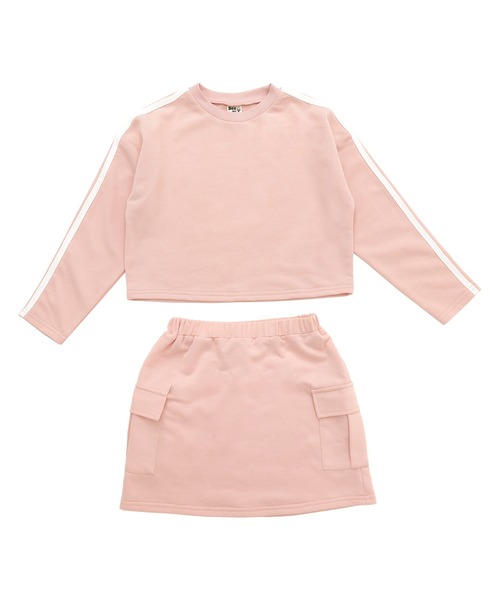 Bee des Bee（ビーデスビー）の「セットアップ（セットアップ・キッズ・杢グレー/ピンク/ブラック×ホワイト・110cm/100cm/140cm/130cm/120cm/150cm）」の20枚目の写真