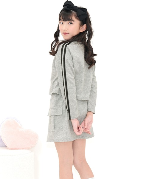 Bee des Bee（ビーデスビー）の「セットアップ（セットアップ・キッズ・杢グレー/ピンク/ブラック×ホワイト・110cm/100cm/140cm/130cm/120cm/150cm）」の17枚目の写真