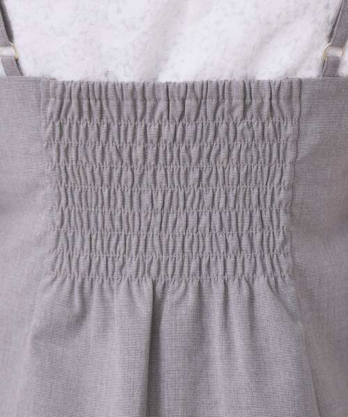 index（インデックス）の「ウールライクストレッチキャミビスチェ/セットアップ対応【洗濯機OK】（タンクトップ・レディース・ブラック/ベージュ/グレー・36/38/40）」の21枚目の写真