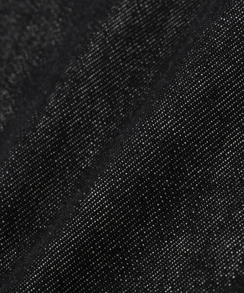 Toironier（トワロニエ）の「Toironier/トワロニエ/Denim Trucker Jacket（デニムジャケット・メンズ・その他4/ブラック・2/1）」の5枚目の写真