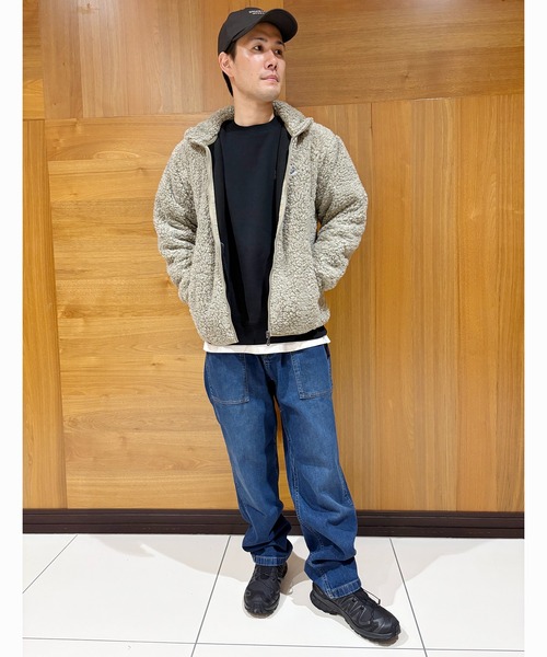 Grand PARK(グランドパーク)の「マイクロフリースボンディングジップブルゾン(ブルゾン・メンズ・ブラック/ベージュ・MEDIUM/LARGE)」の22枚目の写真