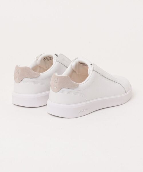 COLE HAAN（コールハーン）の「グランド クロスコート リュクス スリッポンスニーカー womens（スニーカー・レディース・ホワイト・5.5/6/6.5/7/7.5/8/8.5/5）」の3枚目の写真