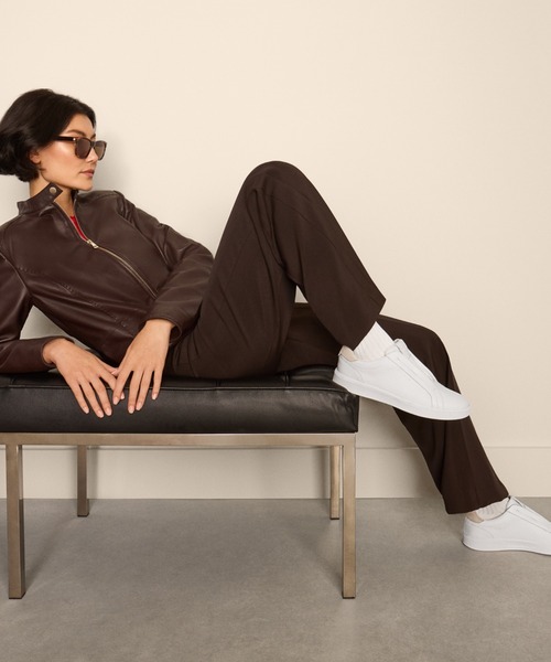 セール】グランド クロスコート リュクス スリッポンスニーカー