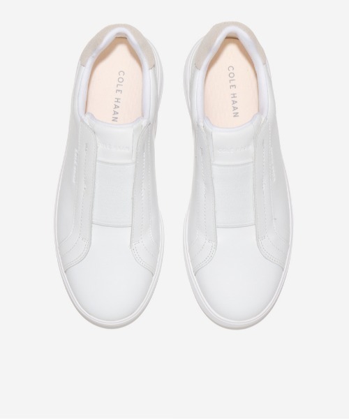 COLE HAAN（コールハーン）の「グランド クロスコート リュクス スリッポンスニーカー womens（スニーカー・レディース・ホワイト・5.5/6/6.5/7/7.5/8/8.5/5）」の8枚目の写真
