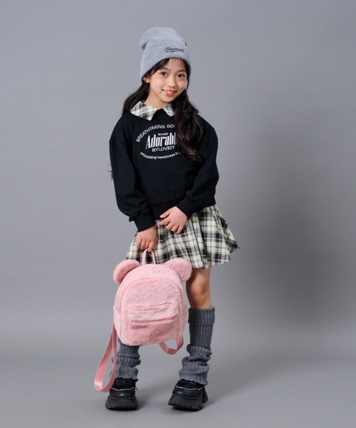 by LOVEiT（バイラビット）の「クマ耳リュック（バックパック/リュック・キッズ・ベージュ/ピンク/グレー・F）」の4枚目の写真