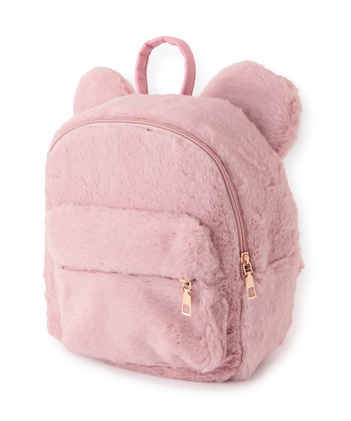 by LOVEiT（バイラビット）の「クマ耳リュック（バックパック/リュック・キッズ・ベージュ/ピンク/グレー・F）」の6枚目の写真