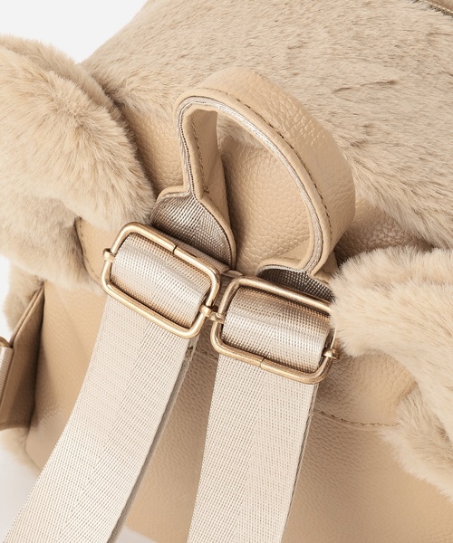 by LOVEiT（バイラビット）の「クマ耳リュック（バックパック/リュック・キッズ・ベージュ/ピンク/グレー・F）」の9枚目の写真