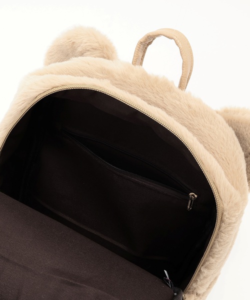 by LOVEiT（バイラビット）の「クマ耳リュック（バックパック/リュック・キッズ・ベージュ/ピンク/グレー・F）」の12枚目の写真