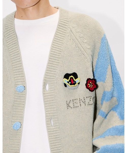KENZO(ケンゾー)の「KENZO Pachinko' エンブロイド カーディガン(カーディガン/ボレロ・メンズ・グレー系その他・MEDIUM/SMALL/LARGE)」の2枚目の写真
