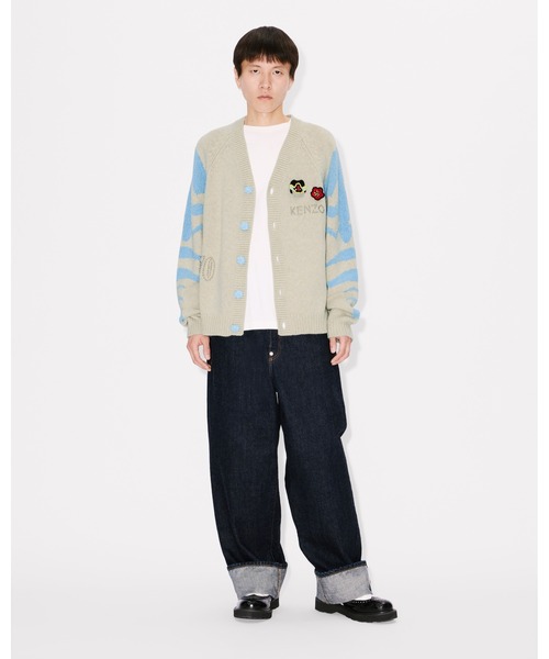 KENZO(ケンゾー)の「KENZO Pachinko' エンブロイド カーディガン(カーディガン/ボレロ・メンズ・グレー系その他・MEDIUM/SMALL/LARGE)」の4枚目の写真