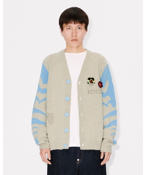 KENZO(ケンゾー)の「KENZO Pachinko' エンブロイド カーディガン(カーディガン/ボレロ・メンズ・グレー系その他・MEDIUM/SMALL/LARGE)」の5枚目の写真