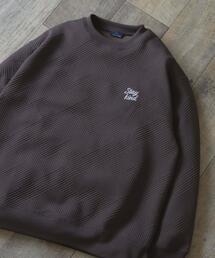 ITEMS URBANRESEARCH | 刺繍ジャカードロングスリーブカットソー(スウェット)