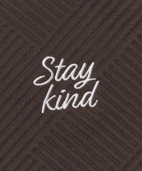 ITEMS URBANRESEARCH（アイテムズ アーバンリサーチ）の「刺繍ジャカードロングスリーブカットソー（スウェット・メンズ・ベージュ系その他/ブラウン/ホワイト/ブラック/ベージュ/グリーン系その他・LARGE/MEDIUM）」の20枚目の写真