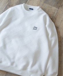 ITEMS URBANRESEARCH | 刺繍ジャカードロングスリーブカットソー(スウェット)