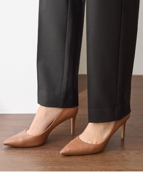 Tuche(トゥシェ)の「Tuche/トゥシェ ストレートパンツ 裏起毛 ストレッチ(その他パンツ・レディース・ダークネイビー/チャコールグレー/グレー系その他/ブラック・LARGE/MEDIUM)」の13枚目の写真
