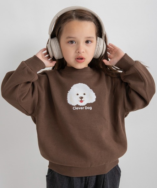 DRC branshes（ディーアールシーブランシェス）の「【DRC/裏起毛】アソートグラフィックトレーナー（スウェット・キッズ・その他2/ブラック/アイボリー/その他4/ライトグリーン/ピンク/ブラウン/その他5/その他3/カラフル/その他1/ラベンダー・150/140/110/120/130/100）」の4枚目の写真