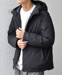 SHIPSブラック フード付き ジャケット Pyrenex ダウンジャケット ダウン 「SHIPS 別注」 PYRENEX: EX